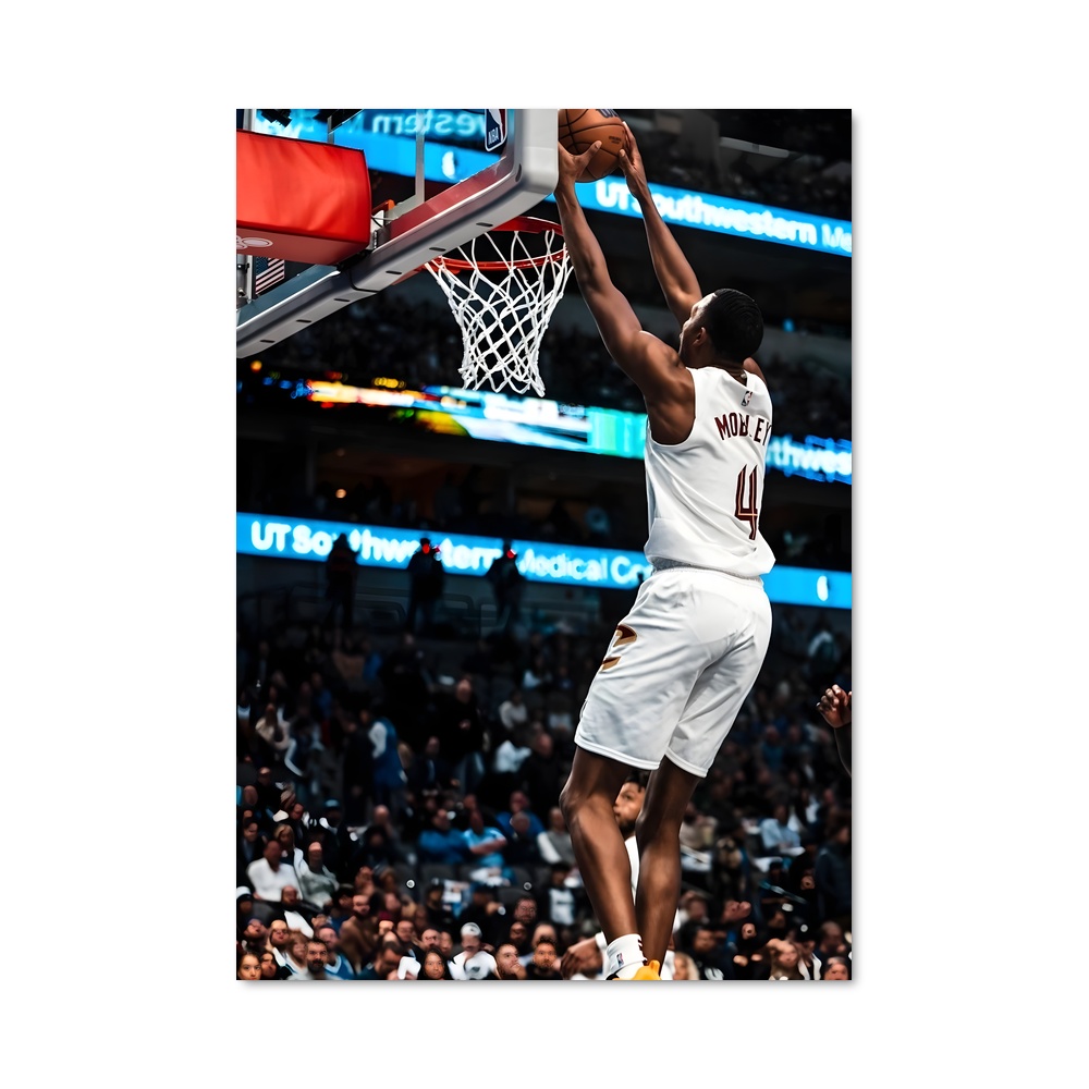 Poster Evan de mobley – affiche Basketball